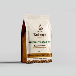 Rubanga Speciality Arabica Roasted Ground Coffee 1kg